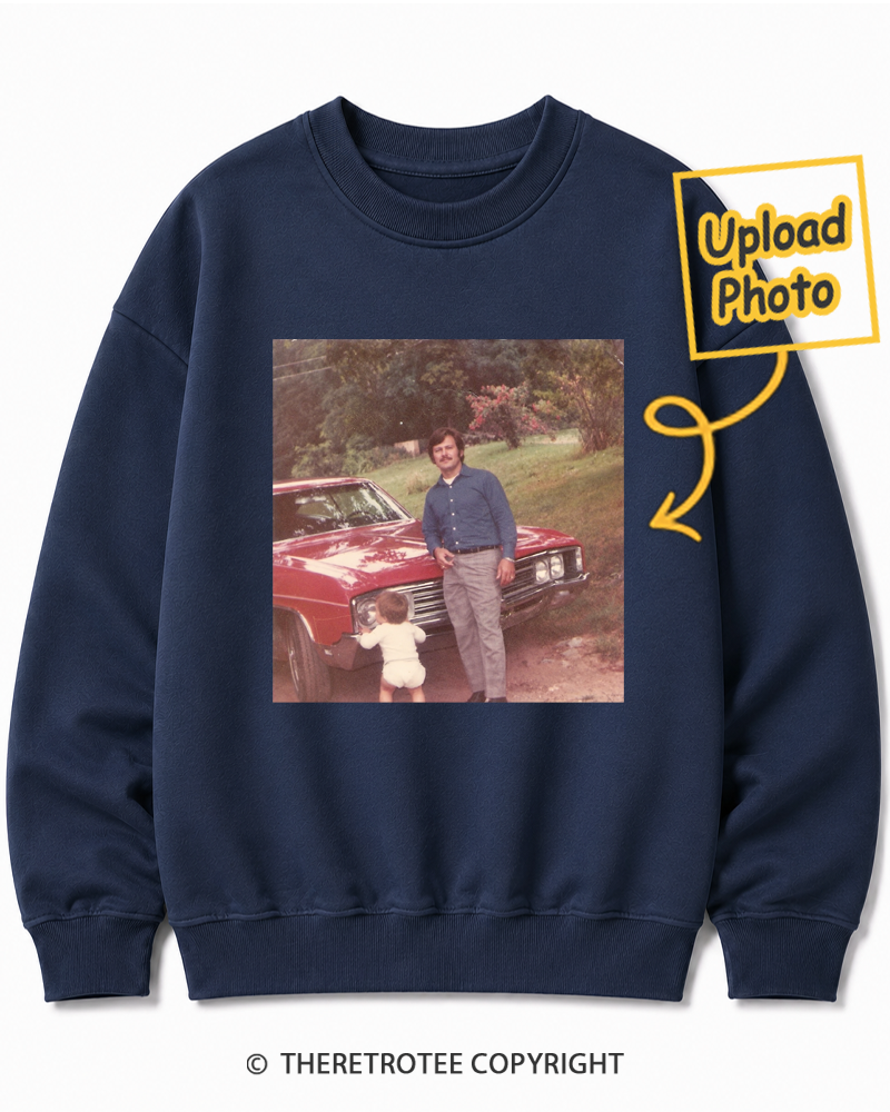 TheRetroTee Personalized My First Car 1968 Sweatshirt