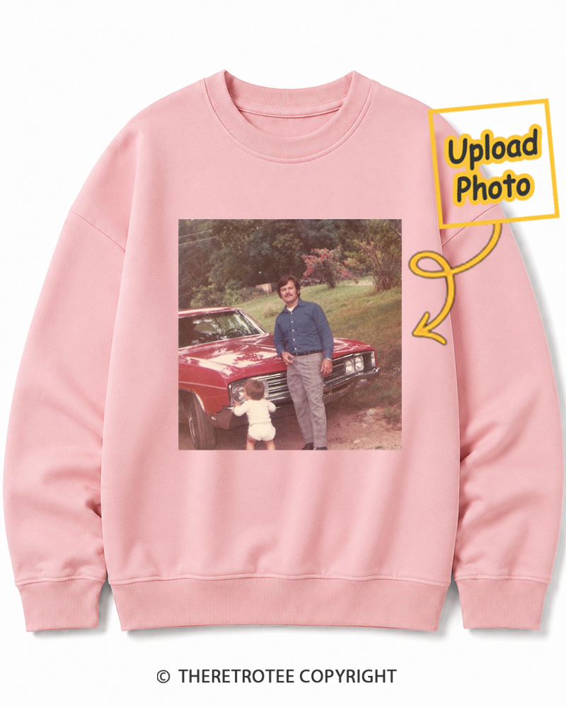 TheRetroTee Personalized My First Car 1968 Sweatshirt