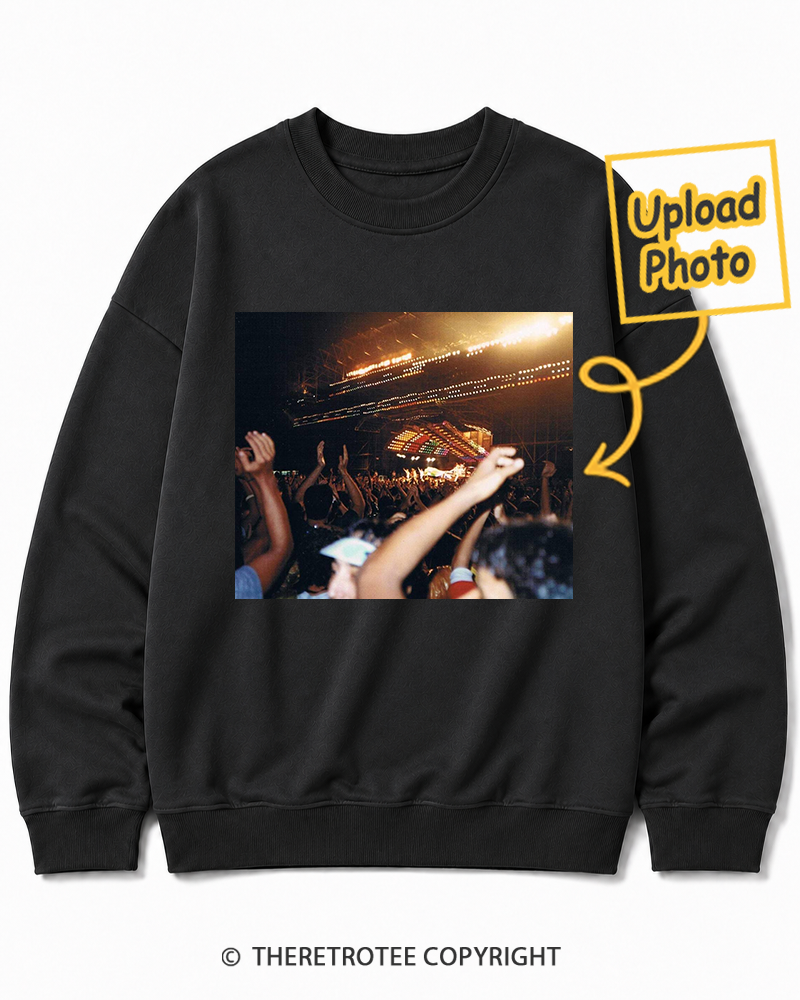 TheRetroTee Personalized My First Concert 1981 Sweatshirt