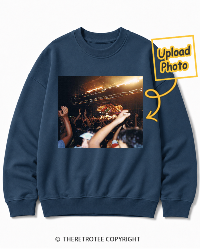 TheRetroTee Personalized My First Concert 1981 Sweatshirt
