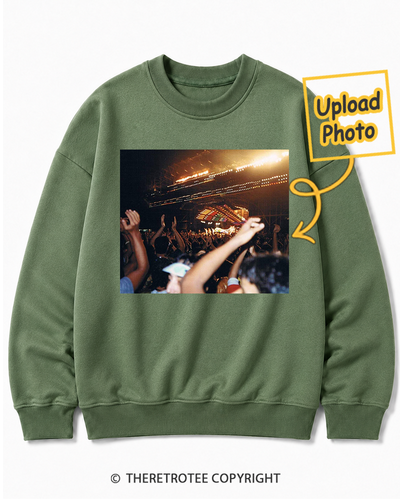 TheRetroTee Personalized My First Concert 1981 Sweatshirt
