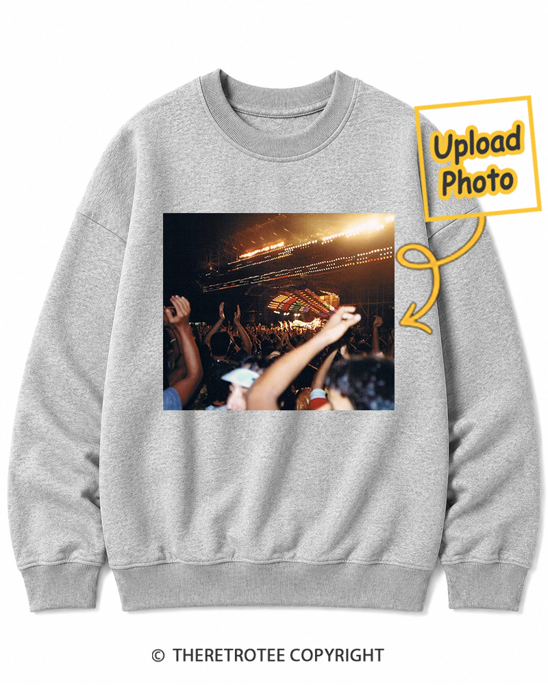 TheRetroTee Personalized My First Concert 1981 Sweatshirt