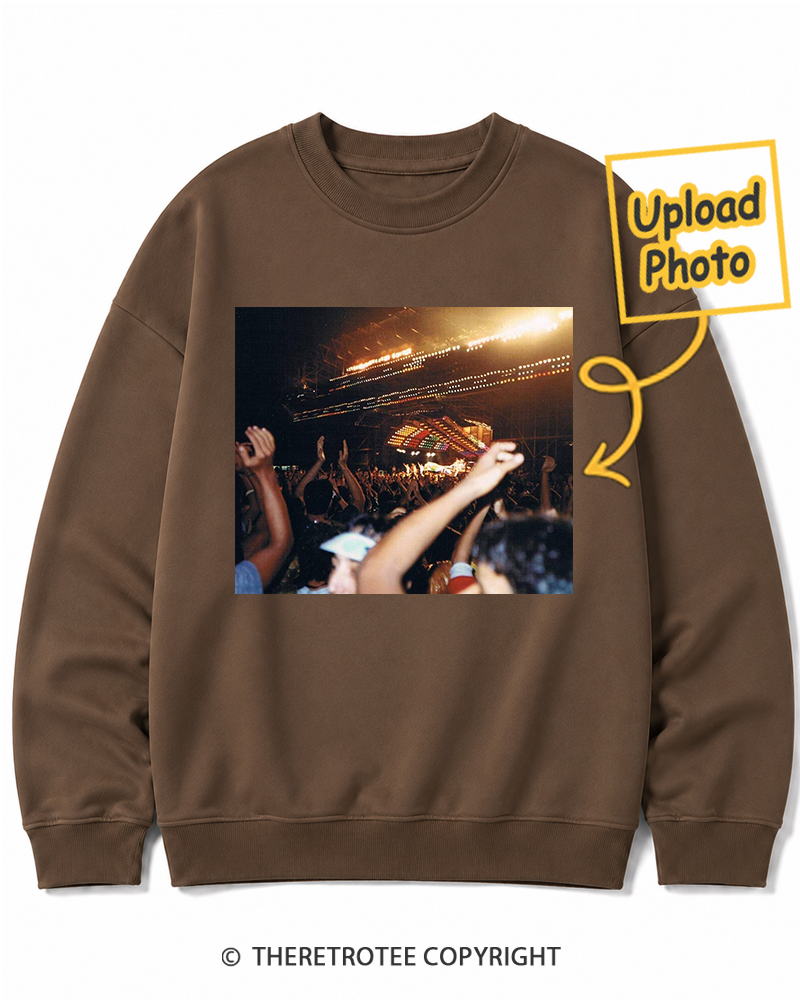 TheRetroTee Personalized My First Concert 1981 Sweatshirt