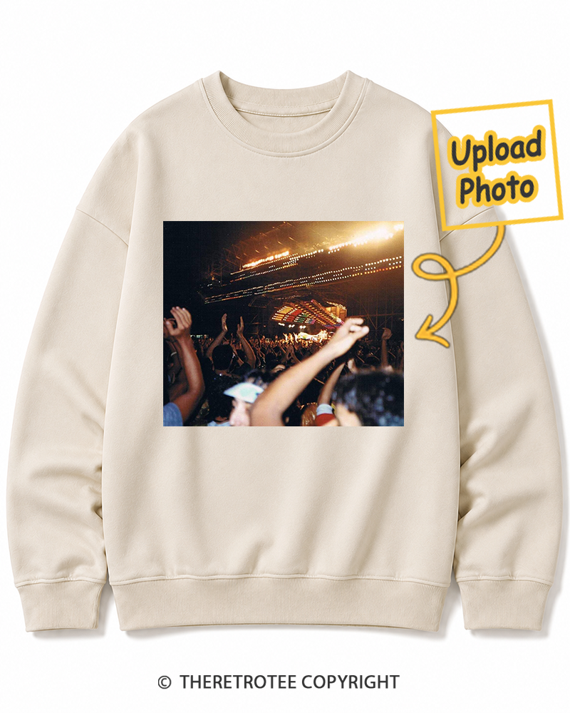 TheRetroTee Personalized My First Concert 1981 Sweatshirt