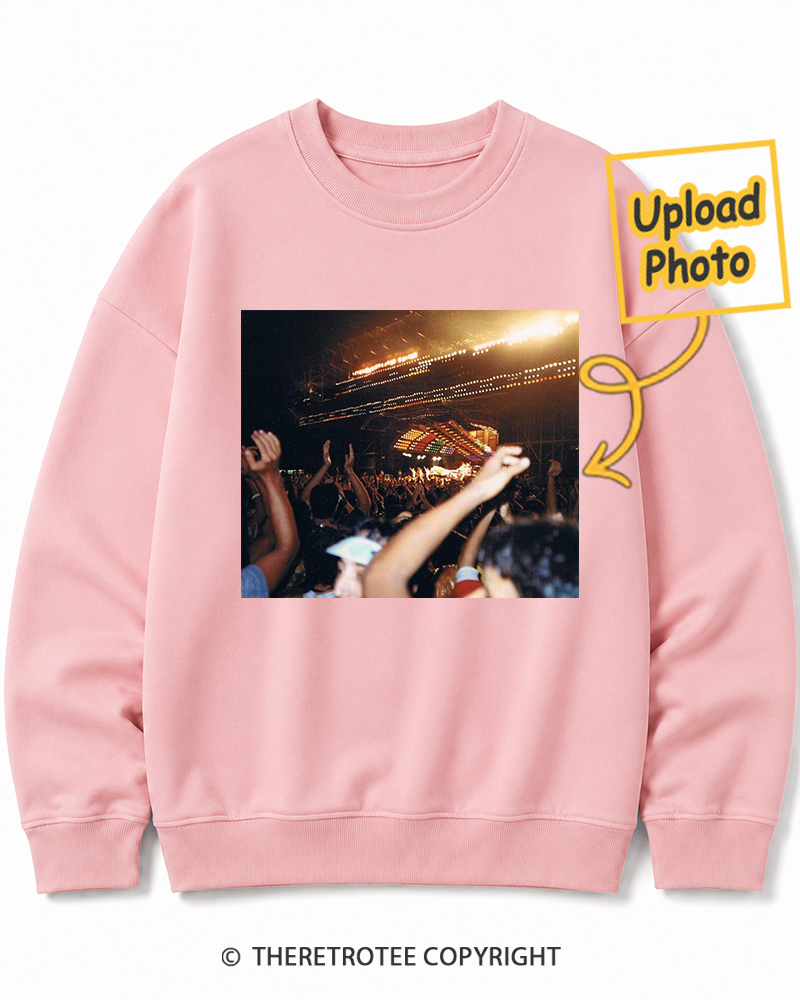 TheRetroTee Personalized My First Concert 1981 Sweatshirt