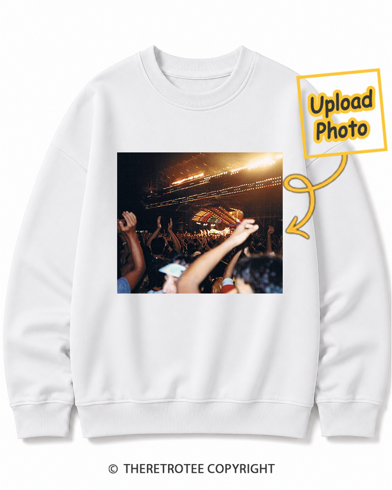TheRetroTee Personalized My First Concert 1981 Sweatshirt