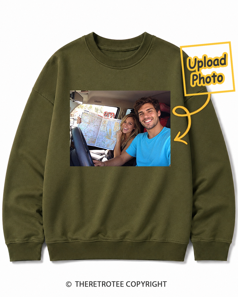 TheRetroTee Personalized My First Road Trip 1983 Sweatshirt