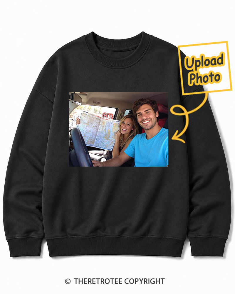 TheRetroTee Personalized My First Road Trip 1983 Sweatshirt