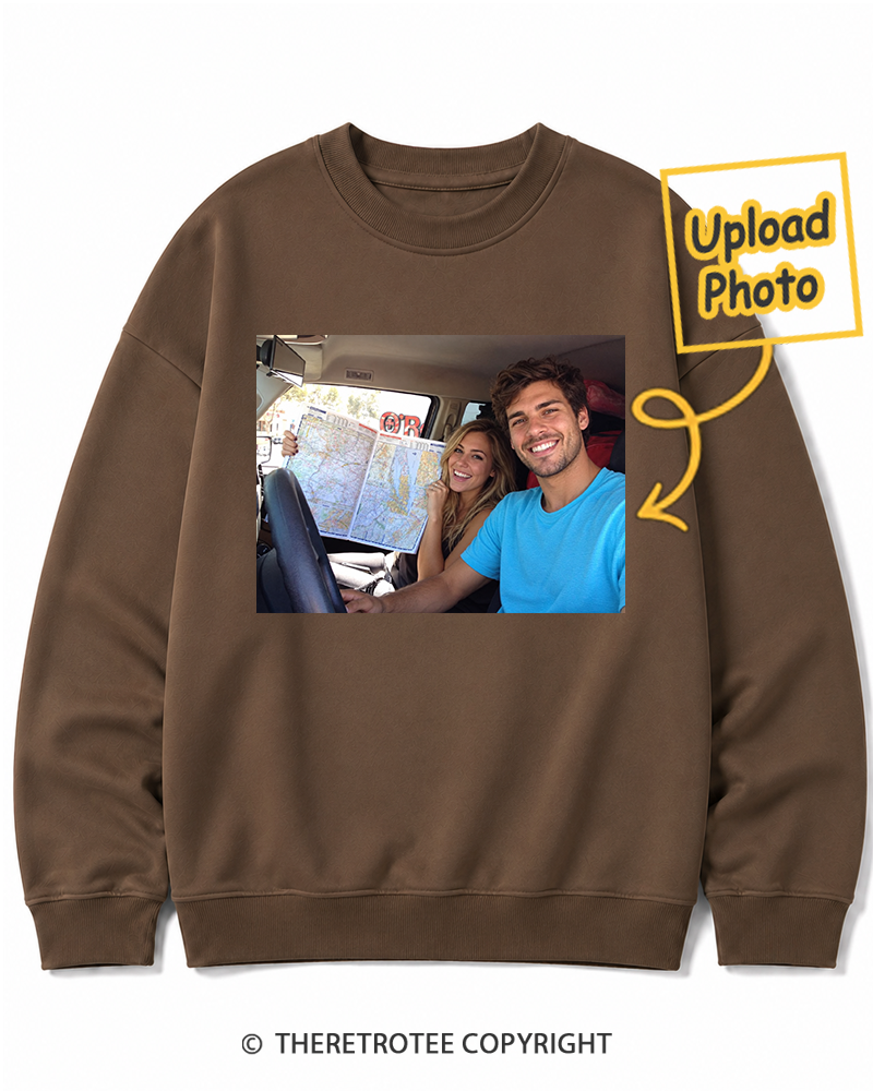 TheRetroTee Personalized My First Road Trip 1983 Sweatshirt
