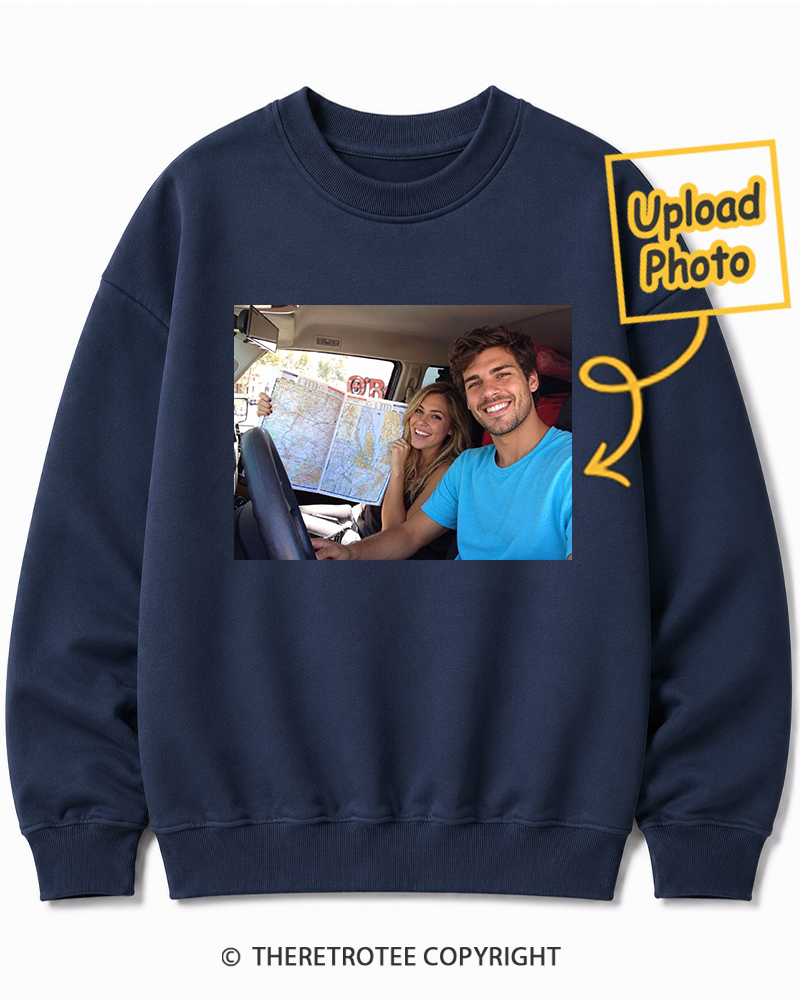 TheRetroTee Personalized My First Road Trip 1983 Sweatshirt