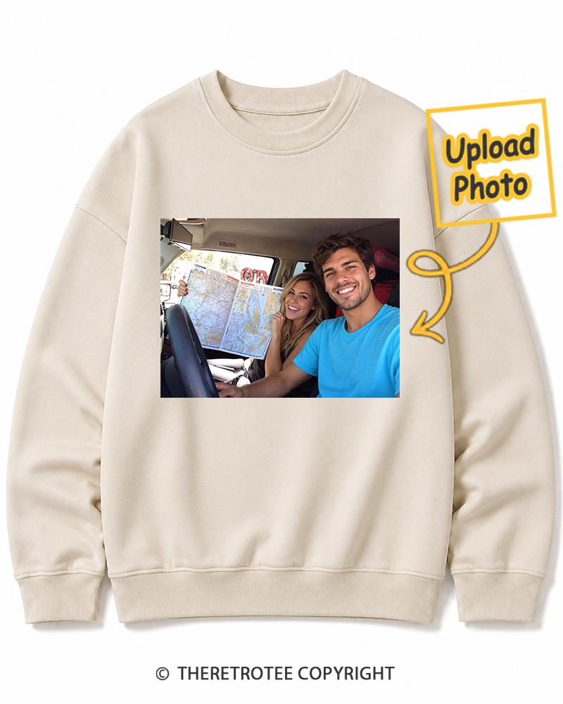 TheRetroTee Personalized My First Road Trip 1983 Sweatshirt