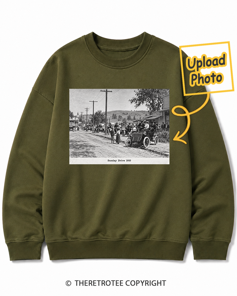 TheRetroTee Personalized Sunset Boulevard 1963 Sweatshirt