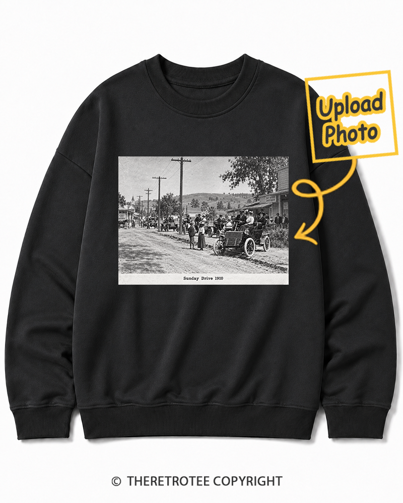TheRetroTee Personalized Sunset Boulevard 1963 Sweatshirt