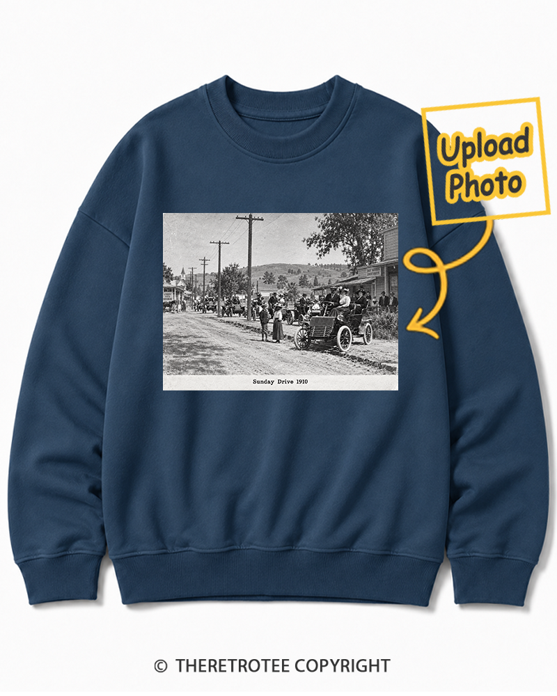 TheRetroTee Personalized Sunset Boulevard 1963 Sweatshirt