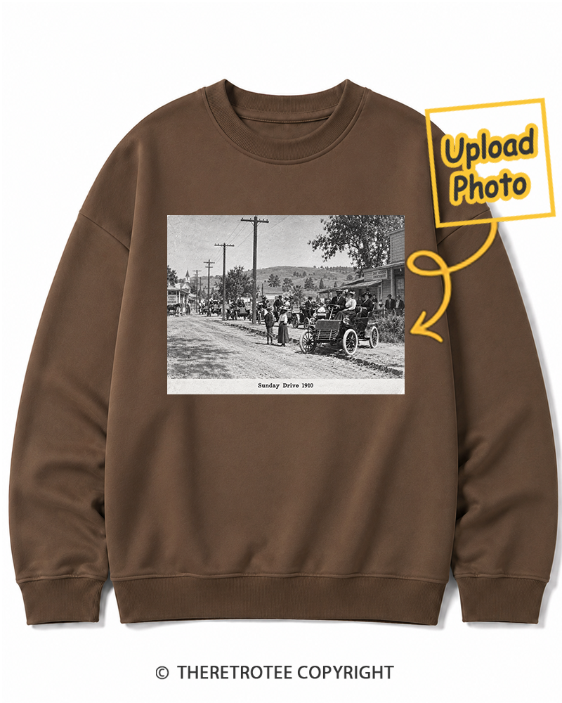 TheRetroTee Personalized Sunset Boulevard 1963 Sweatshirt