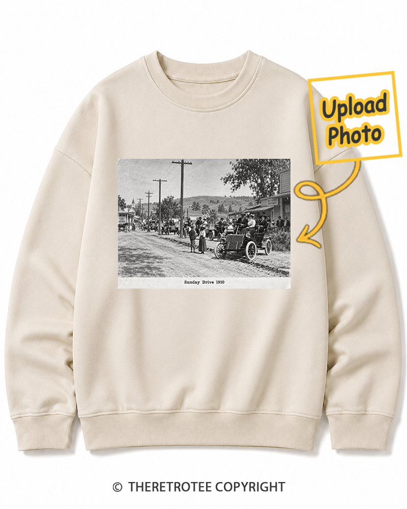 TheRetroTee Personalized Sunset Boulevard 1963 Sweatshirt