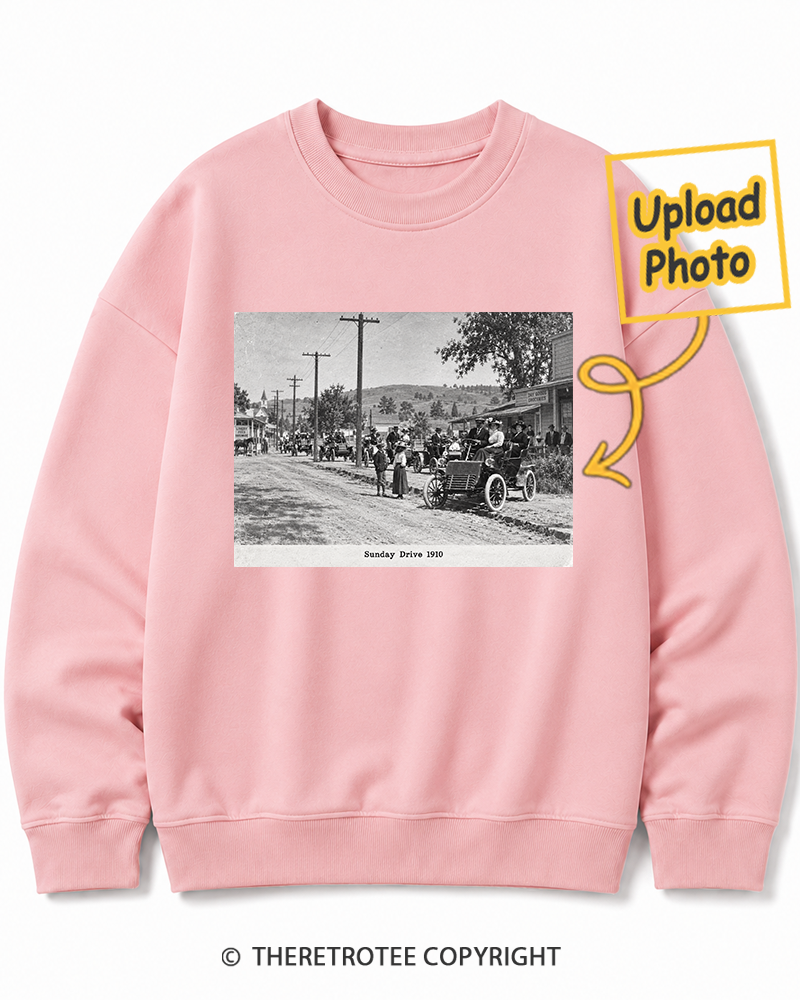 TheRetroTee Personalized Sunset Boulevard 1963 Sweatshirt