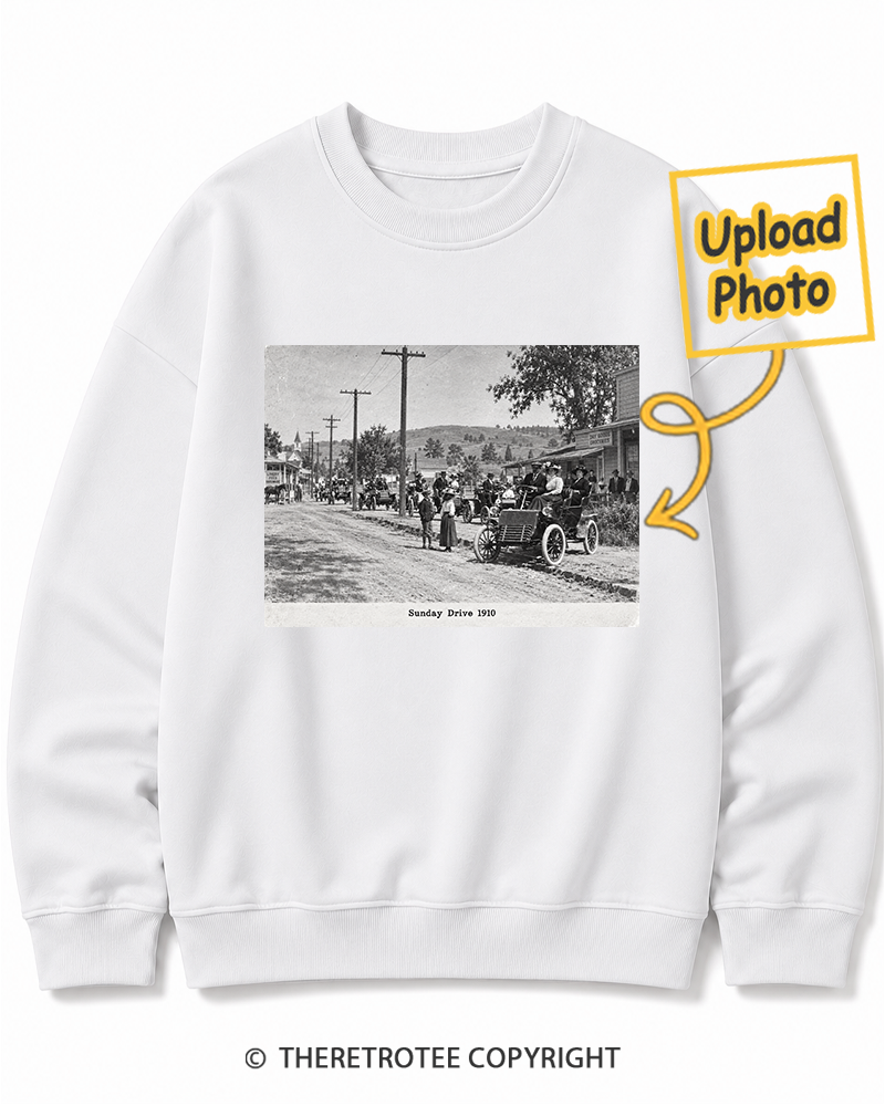 TheRetroTee Personalized Sunset Boulevard 1963 Sweatshirt