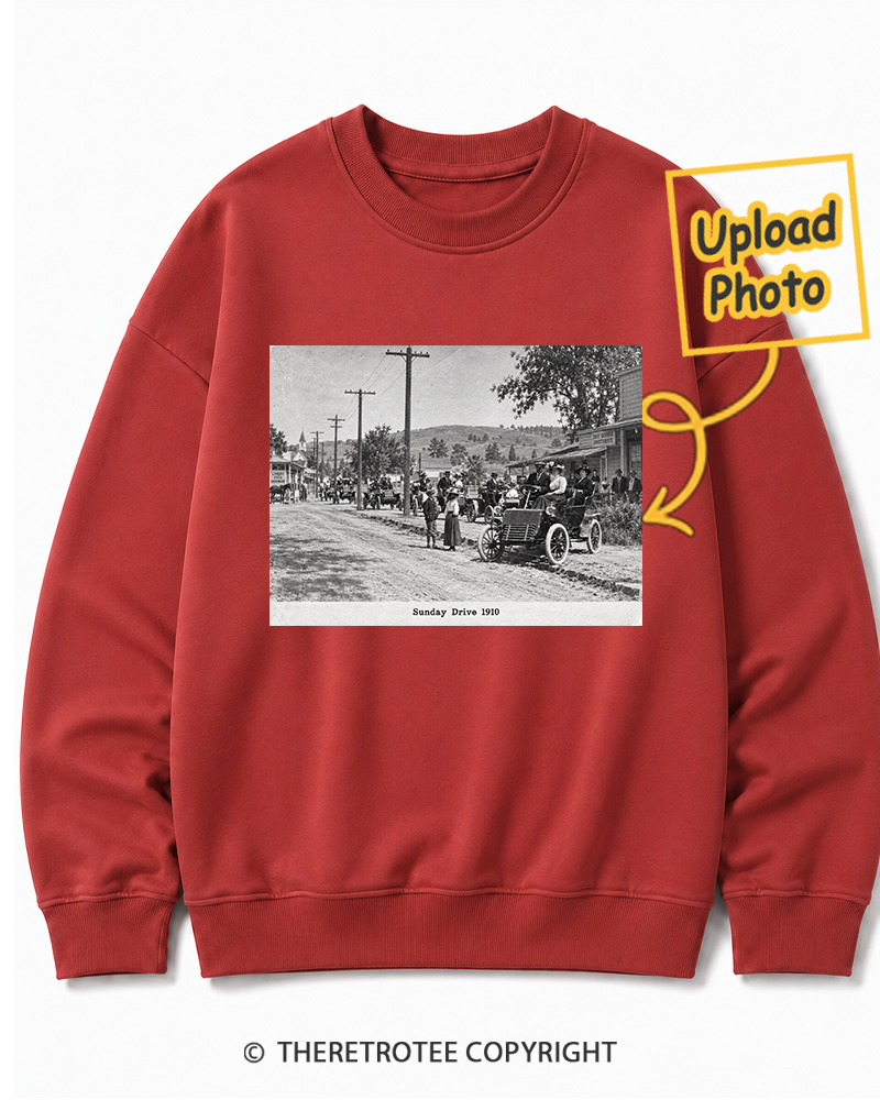 TheRetroTee Personalized Sunset Boulevard 1963 Sweatshirt