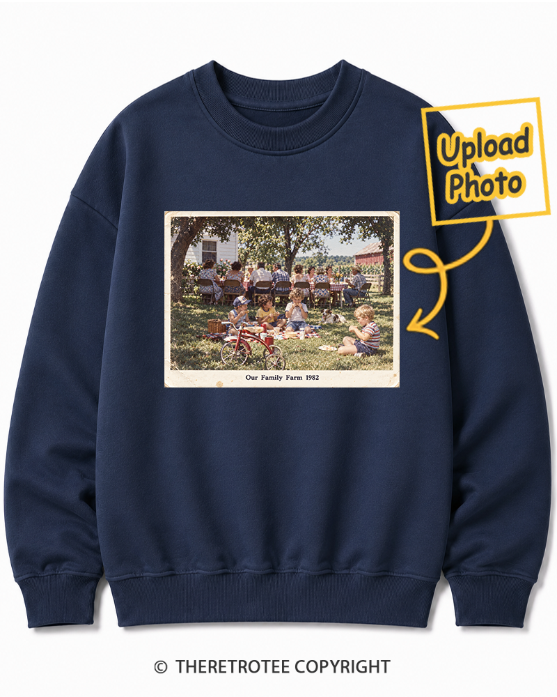 TheRetroTee Personalized Our Family Farm 1982 Sweatshirt
