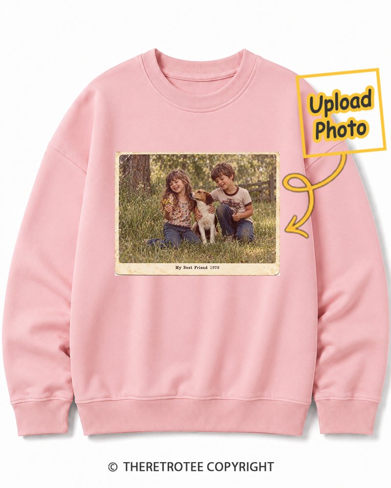 TheRetroTee Personalized My Best Friend 1978 Sweatshirt