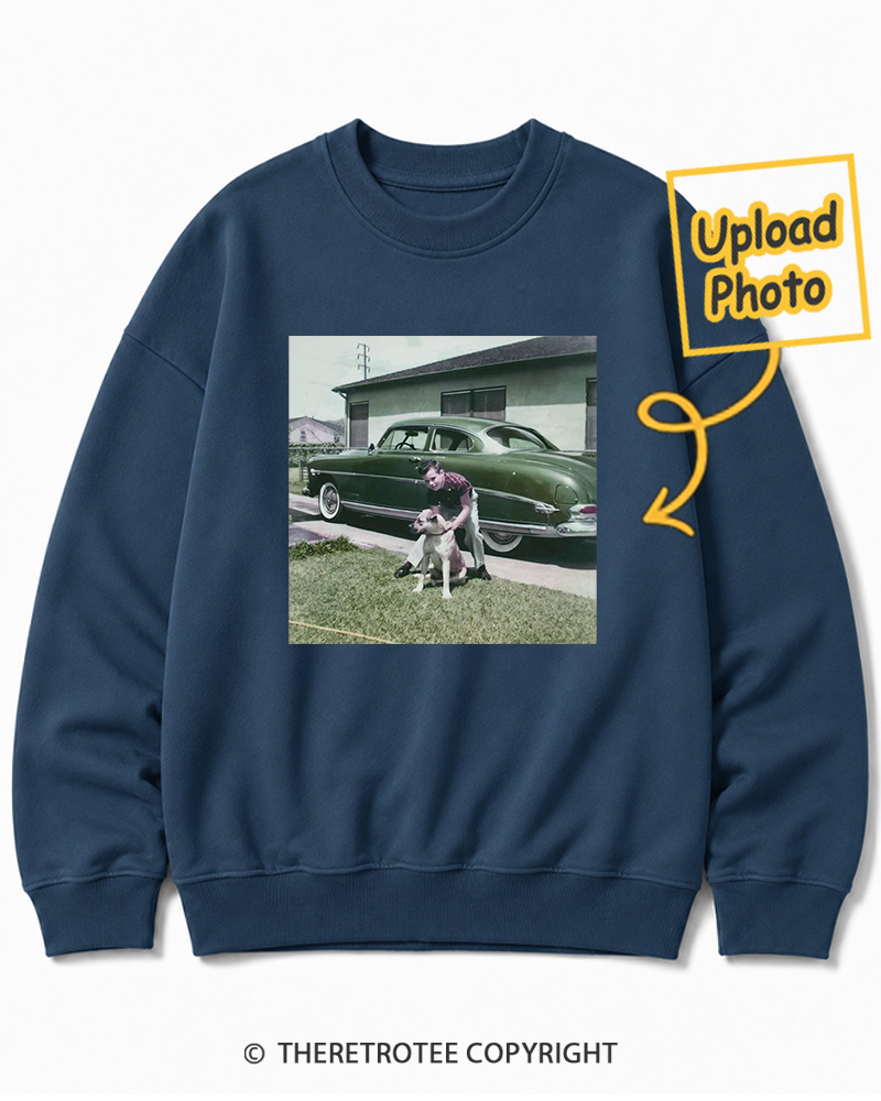 TheRetroTee Personalized Our Family Dog 1982 Sweatshirt