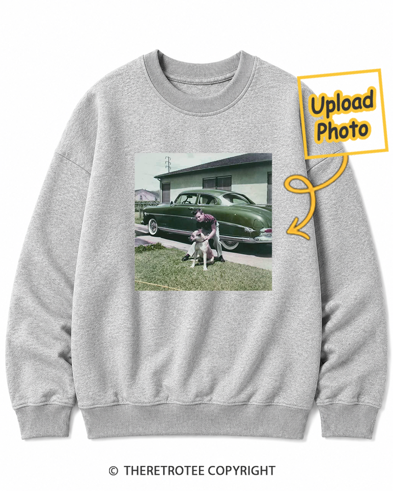 TheRetroTee Personalized Our Family Dog 1982 Sweatshirt