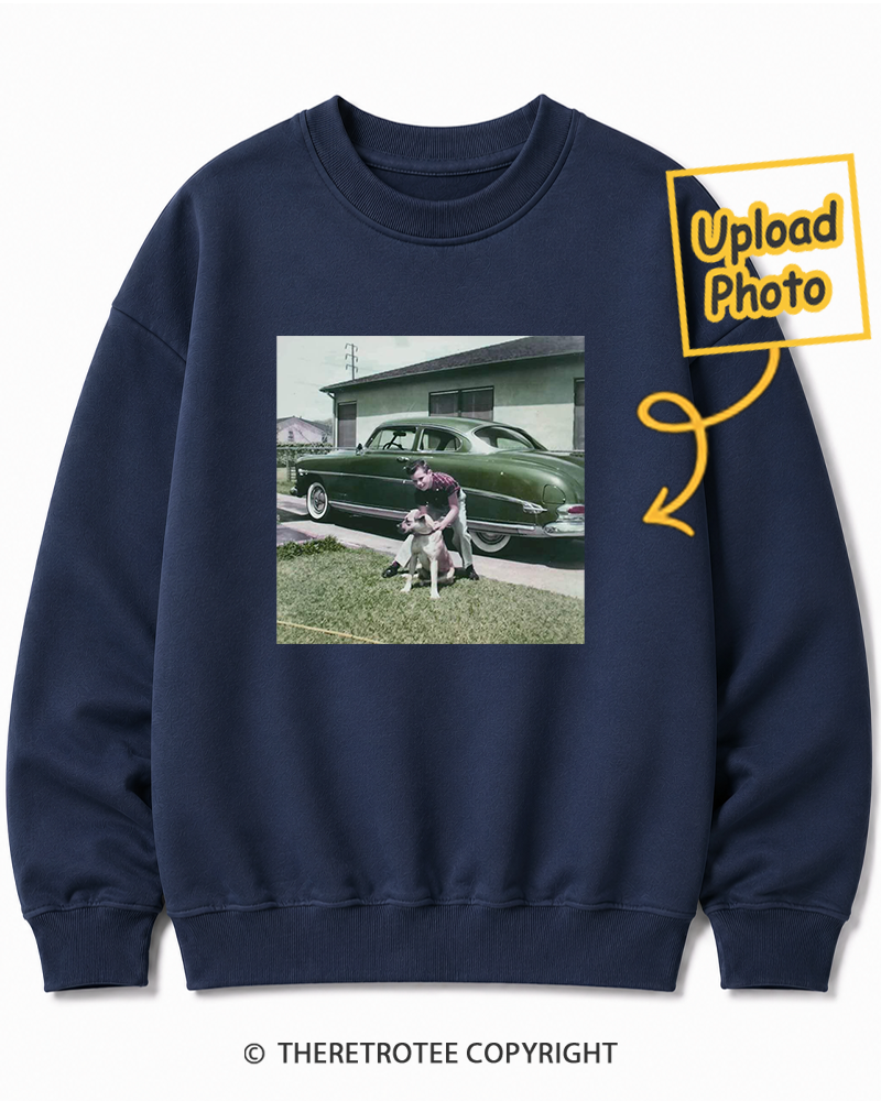TheRetroTee Personalized Our Family Dog 1982 Sweatshirt