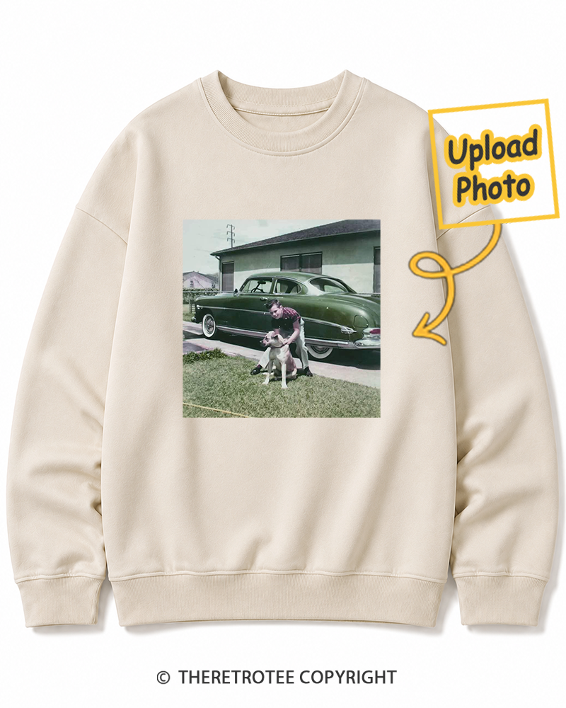 TheRetroTee Personalized Our Family Dog 1982 Sweatshirt