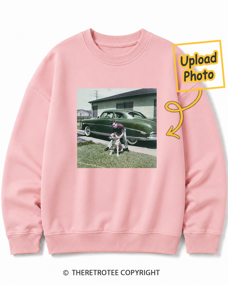 TheRetroTee Personalized Our Family Dog 1982 Sweatshirt
