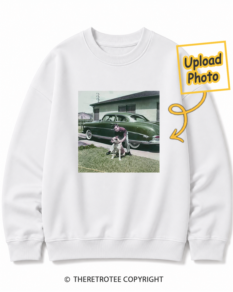 TheRetroTee Personalized Our Family Dog 1982 Sweatshirt