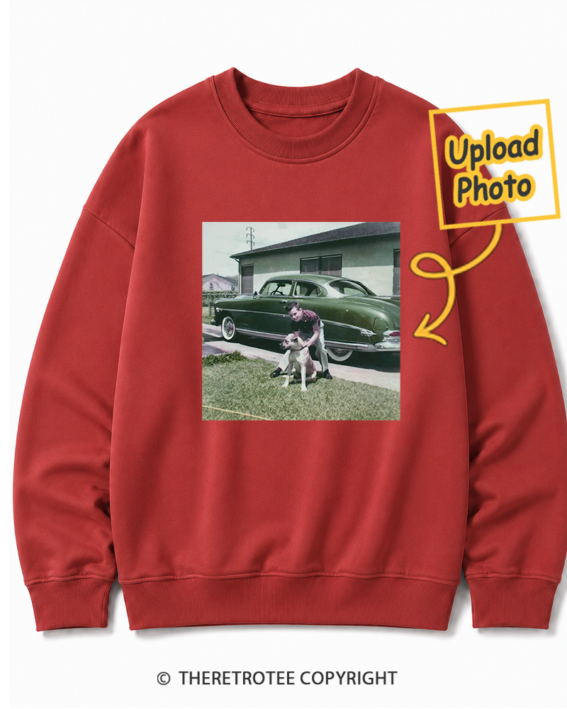 TheRetroTee Personalized Our Family Dog 1982 Sweatshirt