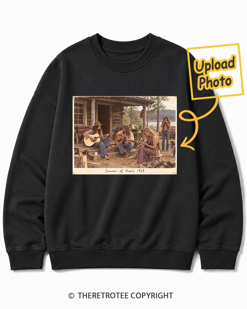 TheRetroTee Personalized Summer of Music 1969 Sweatshirt