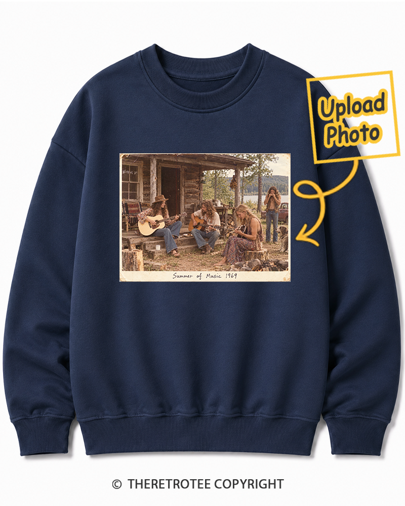 TheRetroTee Personalized Summer of Music 1969 Sweatshirt