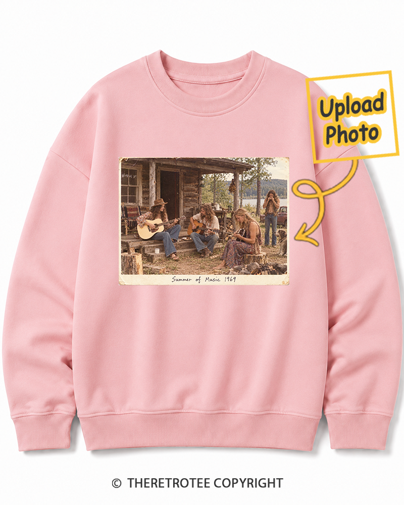 TheRetroTee Personalized Summer of Music 1969 Sweatshirt