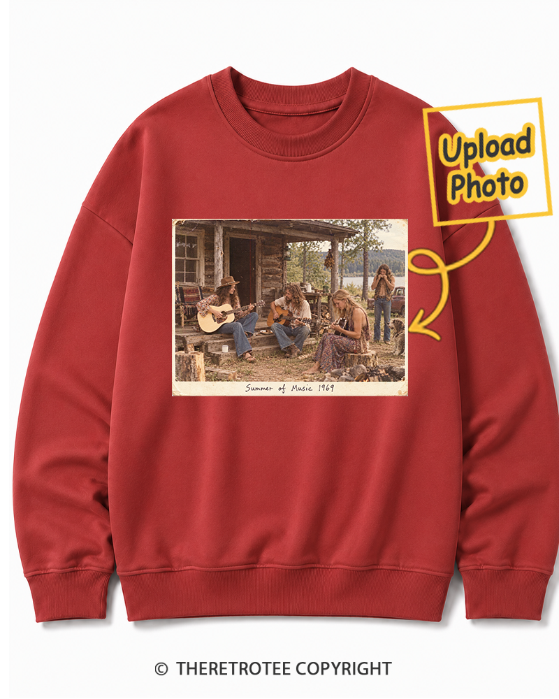 TheRetroTee Personalized Summer of Music 1969 Sweatshirt