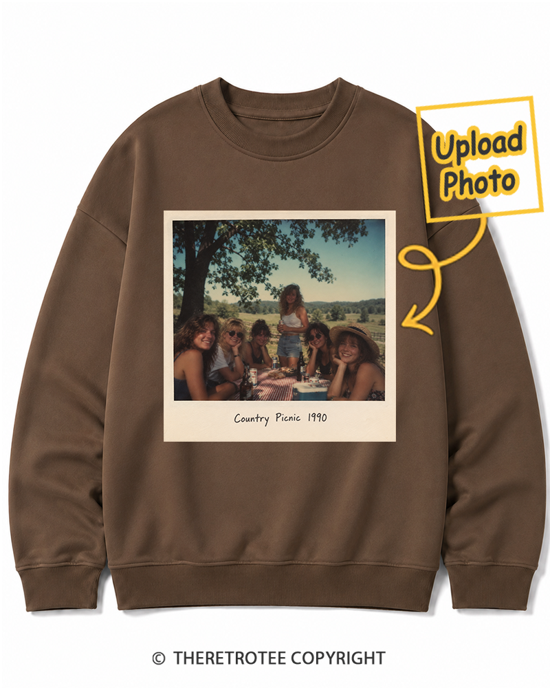 TheRetroTee Personalized Looking to the Stars 1990 Sweatshirt
