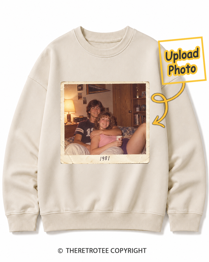 TheRetroTee Personalized I Remember 1981 Sweatshirt