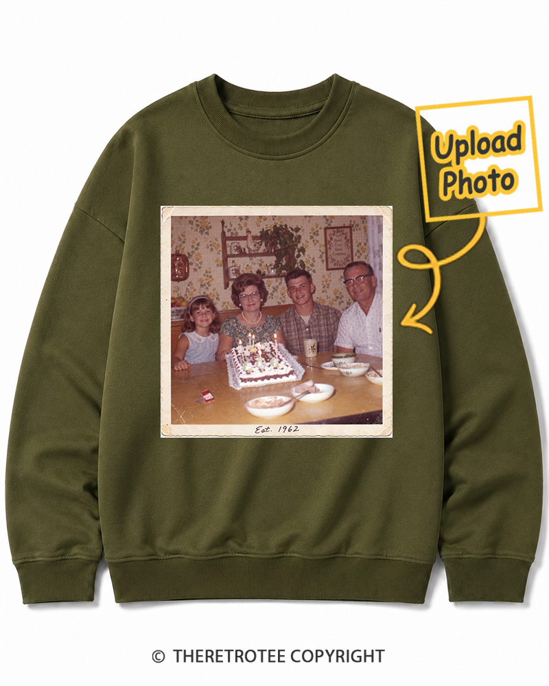 TheRetroTee Personalized Original Since 1962 Sweatshirt