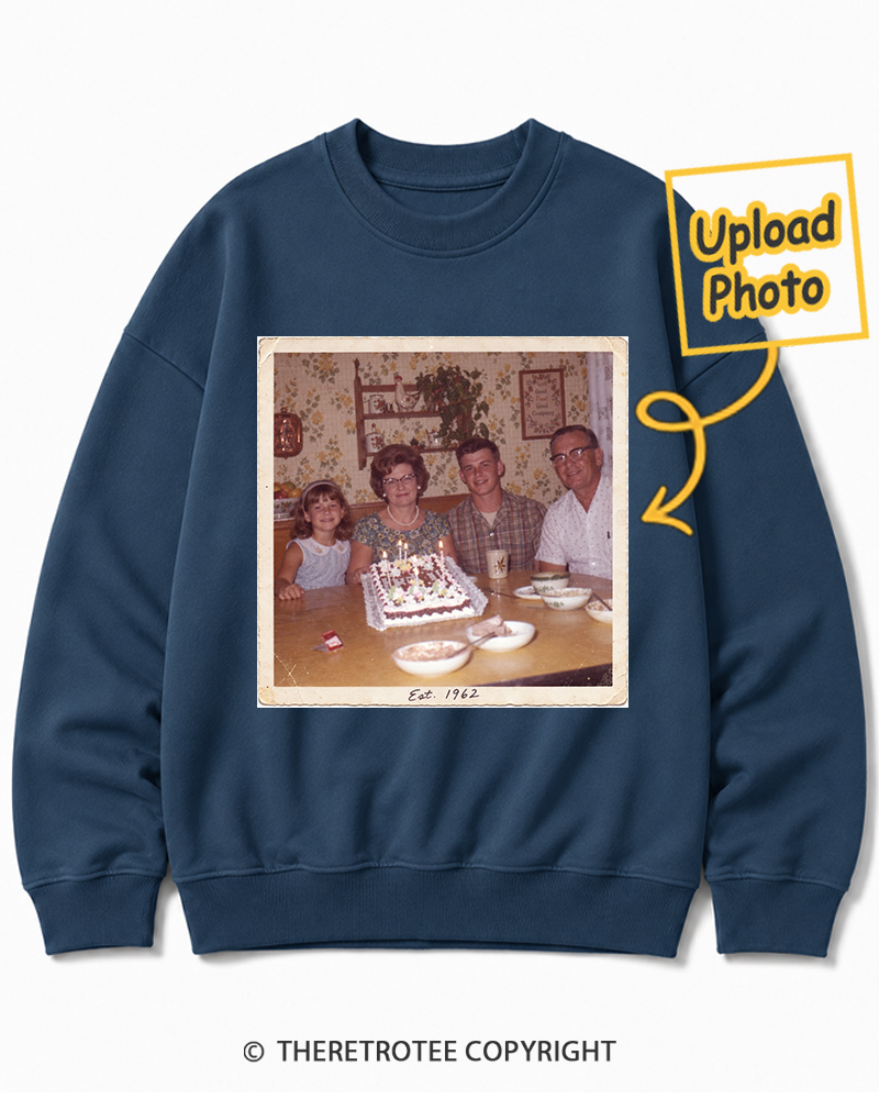 TheRetroTee Personalized Original Since 1962 Sweatshirt