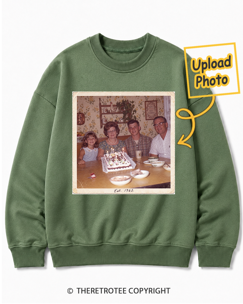 TheRetroTee Personalized Original Since 1962 Sweatshirt