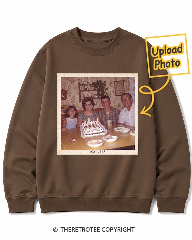 TheRetroTee Personalized Original Since 1962 Sweatshirt