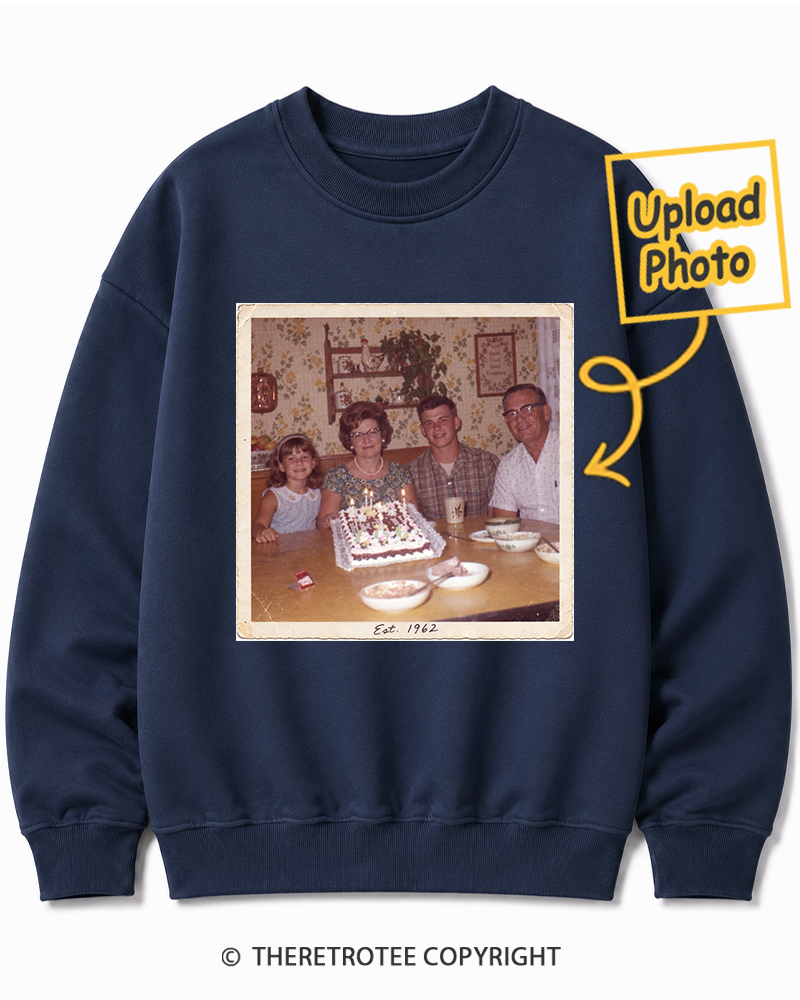 TheRetroTee Personalized Original Since 1962 Sweatshirt