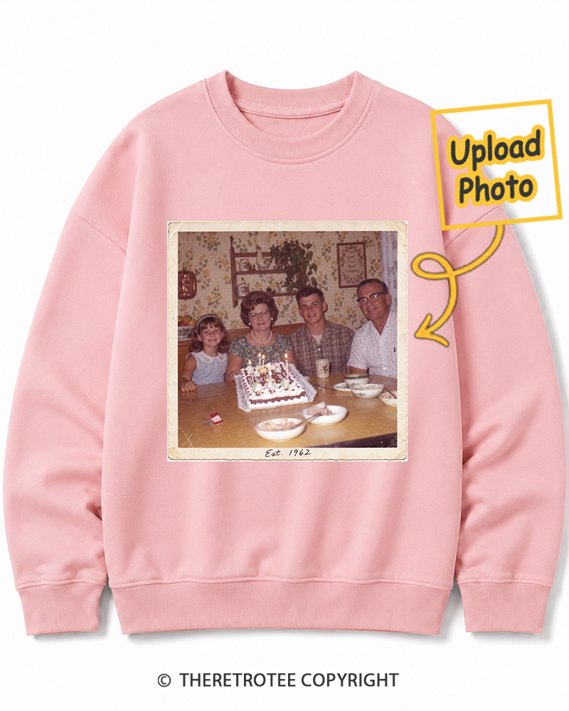 TheRetroTee Personalized Original Since 1962 Sweatshirt