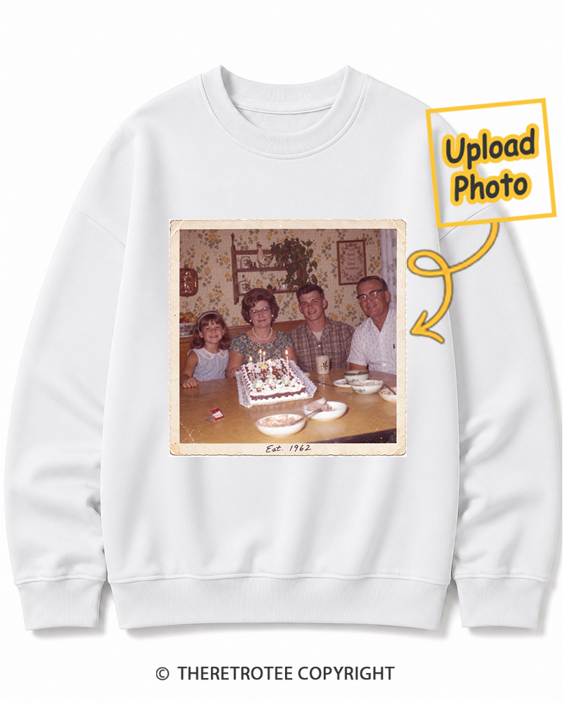 TheRetroTee Personalized Original Since 1962 Sweatshirt