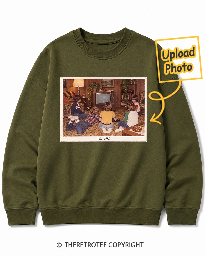 TheRetroTee Personalized Life Before Wi-Fi 1988 Sweatshirt