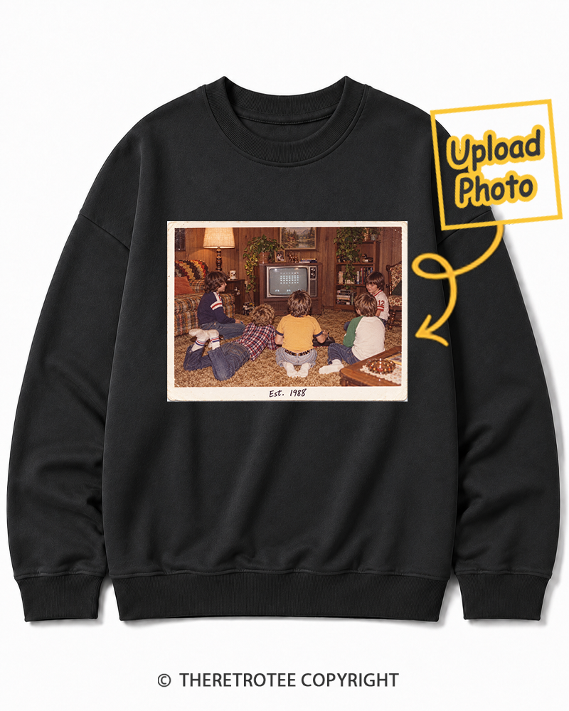 TheRetroTee Personalized Life Before Wi-Fi 1988 Sweatshirt