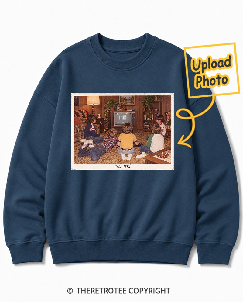 TheRetroTee Personalized Life Before Wi-Fi 1988 Sweatshirt