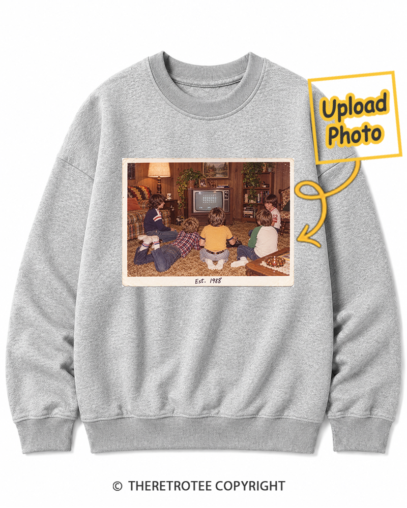 TheRetroTee Personalized Life Before Wi-Fi 1988 Sweatshirt
