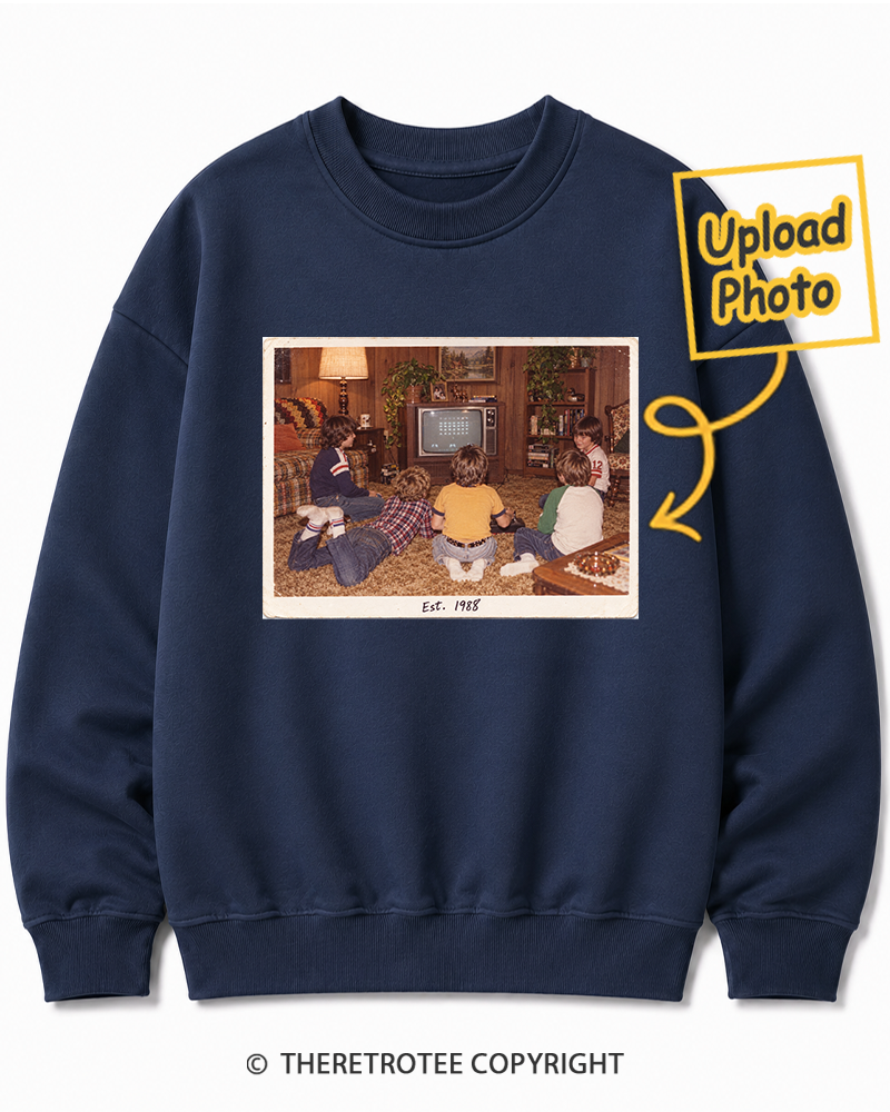 TheRetroTee Personalized Life Before Wi-Fi 1988 Sweatshirt